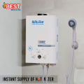 Hilltake Best Model 6 Litre Instant Gas Water Heater (Geyser) - White. 