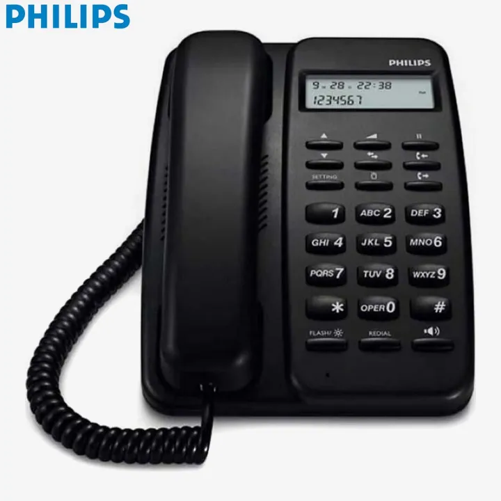 Philips%20Crd150B/90%20Corded%20Phone%20(2.6"%20LCD%20Display)%20-%20Telephones%20%7C%20-%20Image%204