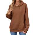 Women's Hoodies Brown XL. 