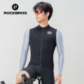 HOT ROCKBROS Cycling Jersey Breathable Long Sleeved Quick Drying With Rear Pocket Bicycle Clothing Non-slip Sweatshirt Cycling Suit. 
