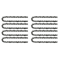 8Pcs 18Inch Chainsaw Chain 62 Drive Links 0.05In Gauge, 3/8In Pitch, 18In Replacement Chain Low- Chainsaw Chain. 