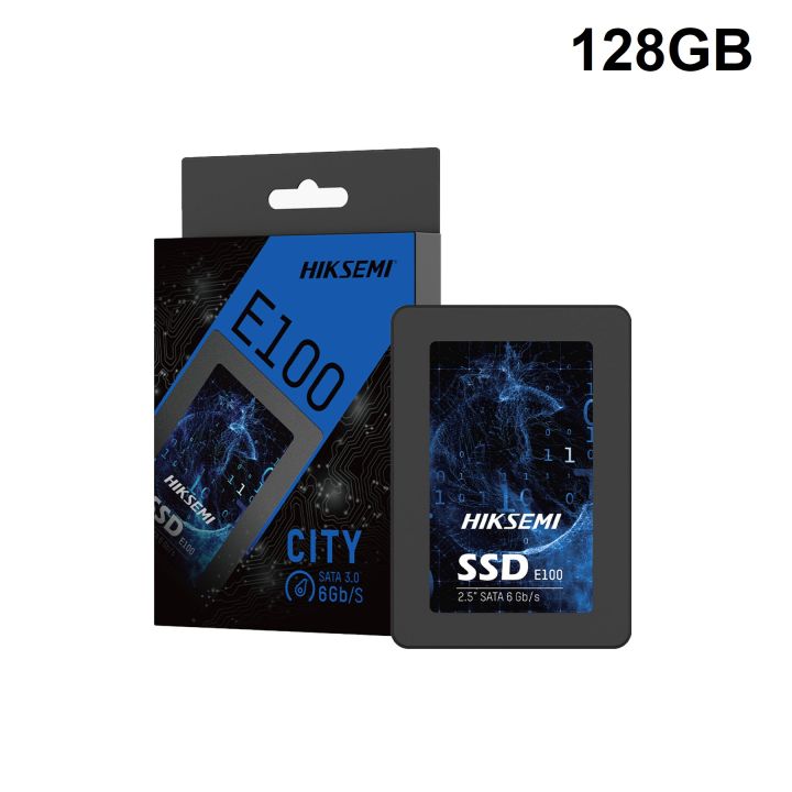 Hikvision Hiksemi 128GB City E100 2.5″ SATA SSD | HS-SSD-E100