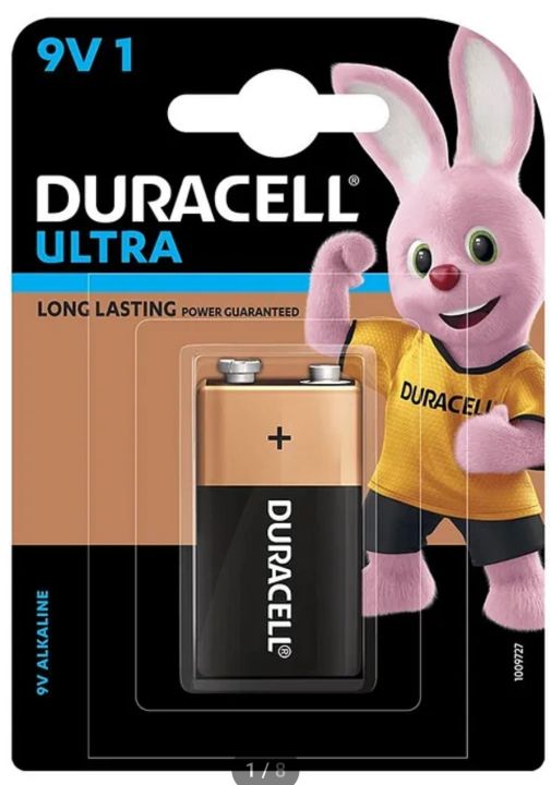Duracell Ultra 9V Battery