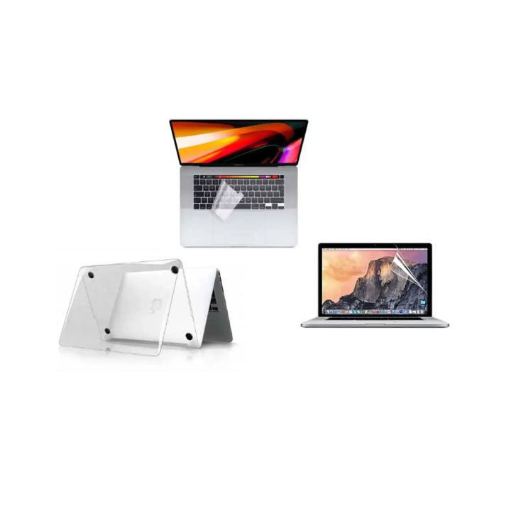 Wiwu  Macbook  Pro M1  A2289/A2141/A2338 Combo Set(Keyboard protector+ Ishield+ Screen protector)