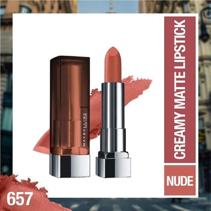 Maybelline%20New%20York%20Sensational%20Creamy%20Matte%20Lipstick%20-%20Nude%20Nuance,%203.9g%20-%20Image%202