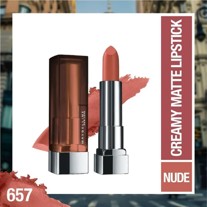 Maybelline%20New%20York%20Sensational%20Creamy%20Matte%20Lipstick%20-%20Nude%20Nuance,%203.9g%20-%20Image%202