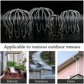 Outdoor Protection Netting Anti-blocking Stainless Steel Roof Floor Drain Rain Pipe Cap Balcony Drainage Cover Gutter Guard Strainer. 