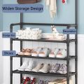 Multifunctional Shoe Rack Organizer | Simple Floor Coat Rack | Shoe Hat Rack | Space-Saving Storage Solution. 