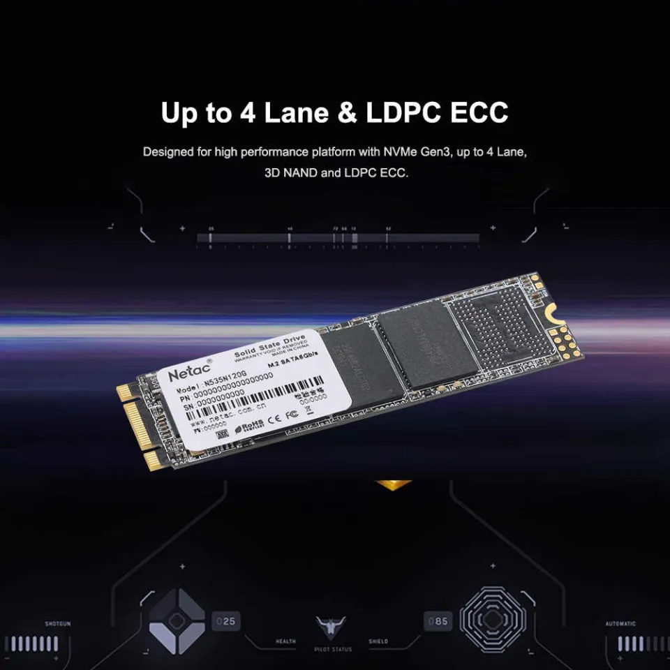 Netac SATA SSD SATA3 2,5 SSD 1 TB 2 TB 4 TB 128 GB 256 GB 512 GB 480 GB 960 GB HDD Interne Solid State Drive Festplatte Für Laptop PC