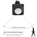ARELENE 5X 220V Mini Human Body Infrared Sensor Infrared Body Sensor Switch LED Flood Light PIR Motion Sensor Adjustable Black. 