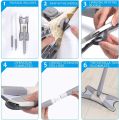Microfiber Squeeze Mop for Floor Cleaning Hand-Free Wash Self Wringing Flat Mop. 