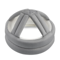 JAERBEE Elderly Protective Helmet, Safety Helmet Adjustable Breathable Seniors Fall Prevention Heads Protection Cap Gray. 