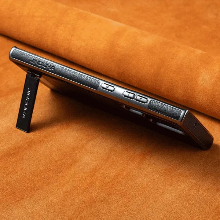 Linman%20Jinduka%20Leather%20Case%20Cover%20Special%20for%20Samsung%20S23%20Ultra%20(Brown)%20-%20Image%206