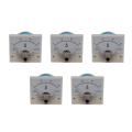 fasdaga 5X 85C1-A Dc Analog Ampere Meter Panel Meter Gauge 30A Amp Gauge Current Mechanical Ammeters. 