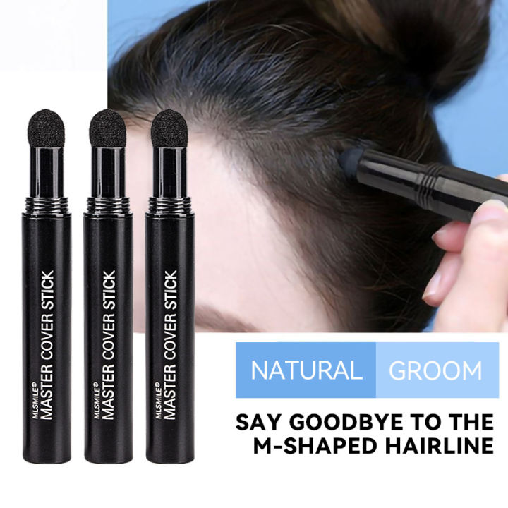 Hairline contouring pen makeup manufacturer wholesale eyebrow powder eyebrow pencil natural shadow save bun hair seam filling retouching pen
