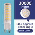 2-Pack, G9 LED Bulb - 7W / 550LM , 60 Watt Halogen Bulbs Equivalent, Warm White 3000K, 360 degree Beam Angle. 