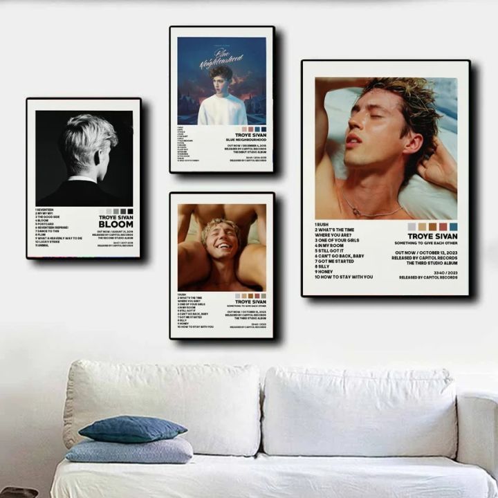 Home décor canvas painting wall Tracklist Music album cover object to each other roye S poster printing Tivan Art Picture room