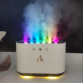 900ML Sound Activated Mist Humidifier Low Noise Air Humidifier 6 Nozzle Cool Mist Maker Multicolor RGB Light Effect for Home, Bedroom & Office. 