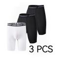 1/2/3 PCS Men Boxers Compression Shorts Sports Underwear Underpants Gym Shorts Quick-Drying Sweatpants Moisture Absorption. 
