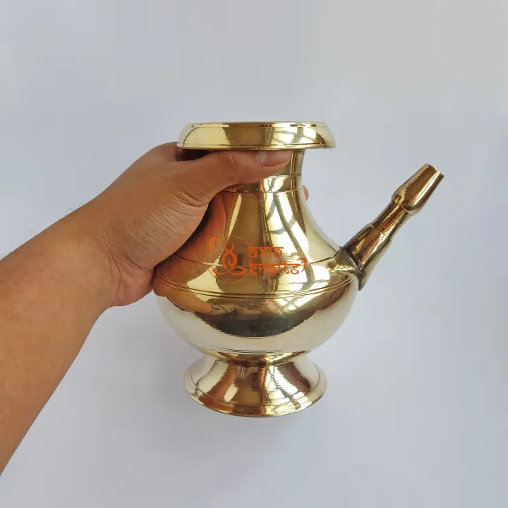 Axia%20Krafts%20Brass%20Karuwa%206%20inches%20675ml%20%20Dhalot%20Karuwa%20-%20Image%202