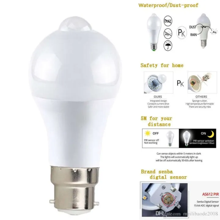 Osaka%207%20Watt%20Pir%20Motion%20And%20Daylight%20Sensor%20LED%20Bulb-%20B22%20Whiite%20-%20Image%207