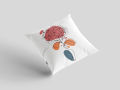 Floral Printed Decorative Cushion Covers with Fillings– Set of 4. 