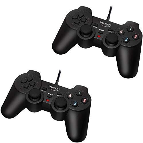 Quantum QHM7468 USB Vibration Game Pad Remote Joystick