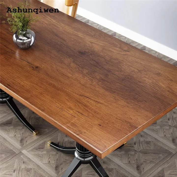 Ashunqiwen%20Wood%20Grain%20Contact%20Paper%20Brown%20Wooden%20Wallpaper%20Self-Adhesive%20Removable%20Vinyl%20Film%20Easy%20to%20Apply%20For%20Furniture%20Kitchen%20Cabinets%20-%20Image%206