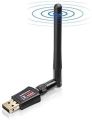 600Mbps USB WiFi Dongle | Wireless WiFi Receiver & Adapter | High Speed WiFi Adapter for Desktop Laptop. 