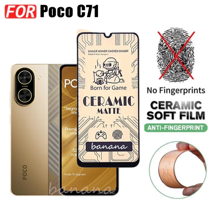 Poco%20C71%20Magnetic%20Sticker%20Shockproof%20Clear%20Phone%20Case%20for%20Poco%20C61%20C65%20C75%20Anti%20Blue%20Light%20Ray%20Tempered%20Glass%20-%20Image%208