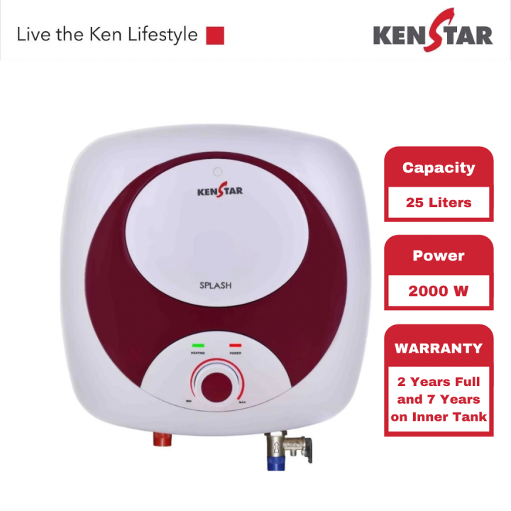 Kenstar 5-Star Rated Splash 25 Liters Water Heater Kenstar Water