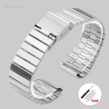 Uonevic Chain 500W/AA169/B20mm suitable stainless steel strap 18mm for F-91W/A158/A159/A168/650/AQ230/AEE1200/1300 Portable ultra-thin metal men's hands. 