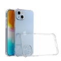 Shockproof Clear IPhone Case For iPhone 15 / 15 Plus / 15 Pro, Transparent Protection Back Cover. 