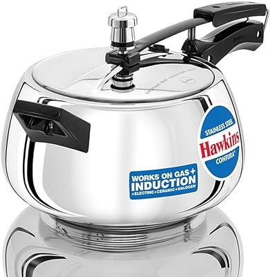Hawkins 2.0 ltrs SSC20 Stainless Steel Contura Pressure Cooker - Big Digital