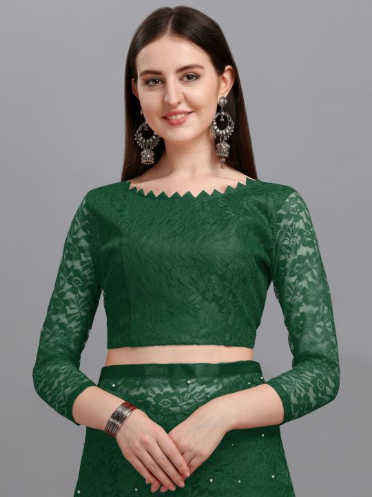 Self%20Design%20Bollywood%20Net%20Saree%20for%20Women%20Elegant%20Ethnic%20Wear%20-%20Image%204