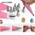 DISICHEN 2025 Multifunctional Cake Decoration Baking Tool Pastry Cream Cake Decorating Stainless Steel Set Reusable Silicone Bag Bakery Tool. 