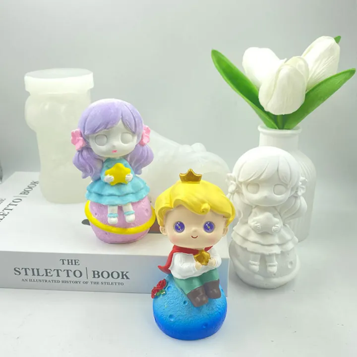 White%20Planet%20Prince%20Series%20Fragrant%20Food%20Grade%20Silicone%2011*6.5cm%20Silicone%20Mold%20Princess%20Girl%20for%20Home%20Decor%20Diy%20Crafts%20Candle%20Making%20Princess-Themed%20Parties%20Gifts%20For%20Girls%20-%20Image%205
