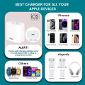 ARMOR PD-01 | 25W USA Pin Charger With Type - C Port - Fast Charging Dock | Supports 16, 15, 14, 13, 12, 11 Series & More. 