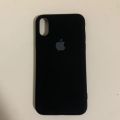 Iphone X/XS Original Silicone Soft Cover Case -Microfiber Inside. 