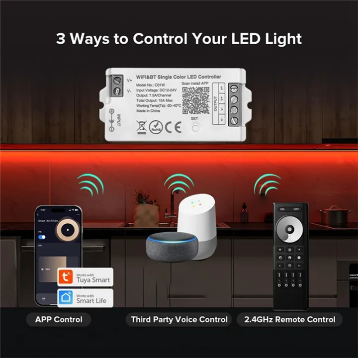 NAMUNY%20C01W%20Tuya%20Light%20Strip%20Controller&%20C02W%202.4G%20WIFI%20Bluetooth%20Mobile%20APP%20Smart%20Controller%20Intelligent%20Voice%20Control%20A%20-%20Image%203