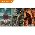 Shiva Trilogy - The Immortals of Meluha, The Secret of the Nagas, The Oath of the Vayuputras by Amish Tripathi. 