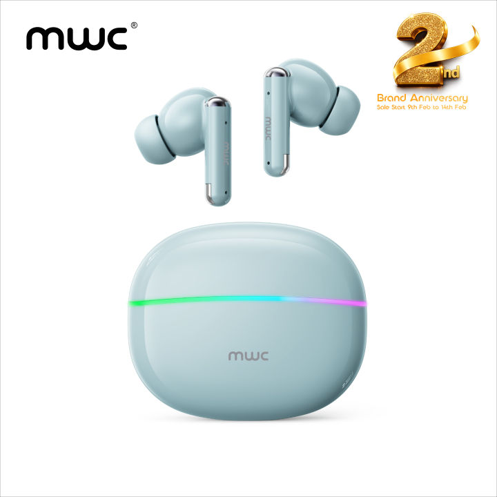 MWC COOLPODS Pro | ANC & ENC (4 mics) | Premium Quality | 40 Hours ...