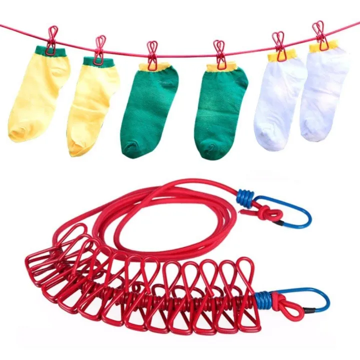 Portable%20Multi%20Functional%20Cloth%20Drying%20Rope%20With%2012%20Clip%20Outdoor%20Travel%20Clothesline%20Rope%20Clothes%20Hanging%20Hook%20-%20Image%202