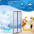 Magnetic transparent door curtain, air conditioning home kitchen anti oil plastic partition curtain. 
