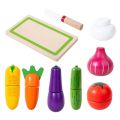 Japanese Style Sturdy Wooden Simulation Sushi Toy Funny Design Simulation Japanese Style Food Set Interactive Educational Wooden Food Set Pretend Play. 