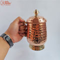 Axia Krafts Pure Copper Hammered Mug x1 (500 ml) Tama Mug Axia Krafts. 