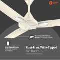 Orient Electric Jazz 1200mm Ceiling Fan | Decorative Ceiling Fan for Home with High-Air Delivery | Durable Copper Motor. 