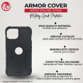 Apple iPhone 13 Pro: UAG Armor Cover Military Grade Shockproof Hybrid Phone Case. 