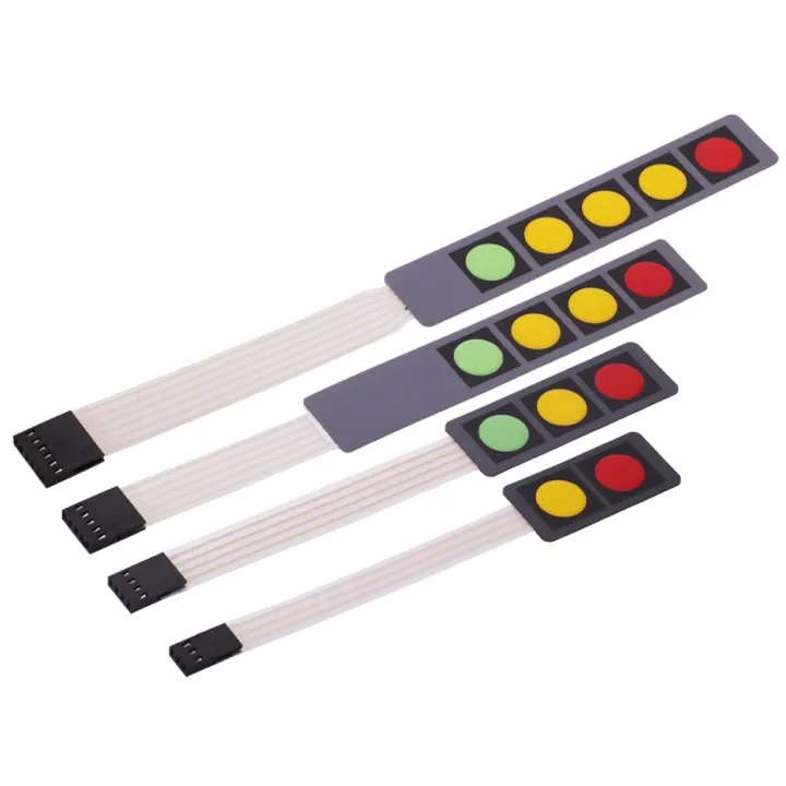 1%202%203%204%205%207%208%20Key%20Button%20Membrane%20Switch%203*4%204X5%20Matrix%20Array%20Keyboard%201X6%20Keypad%20with%20LED%20Control%20Panel%20Pad%20DIY%20Kit%20For%20Arduino%20-%20Image%202