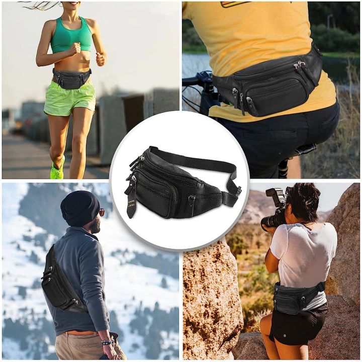 PU%20Leather%20Vintage%20Fanny%20Pack%20Multifunction%20Outdoor%20Waist%20Cross%20Body%20Belt%20Bag%20For%20Unisex%20%7C%20PU%20Leather%20Fanny%20Pack%20For%20Unisex%20-%20Image%203